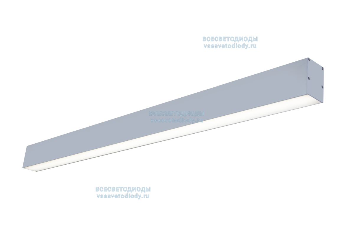 Светильник профильный L70 36W, 1015 мм, 5000К, с протоколом управления Dali, белый, накладной, IP 40